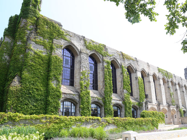 Photo of the Deering Library