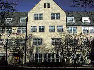 Photo of the North Mid-Quads Residence Hall